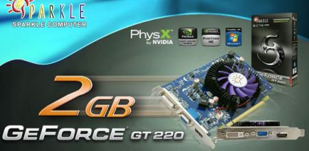 Видео карта GeForce GT220